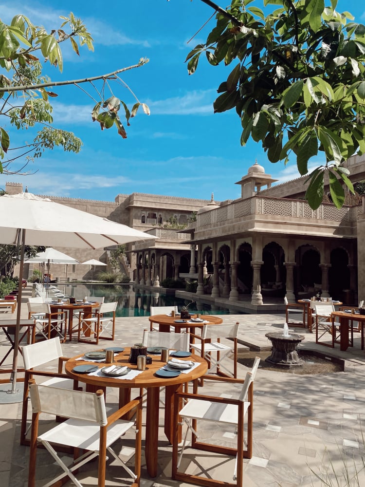 Six Senses Fort Barwara, eat & drink