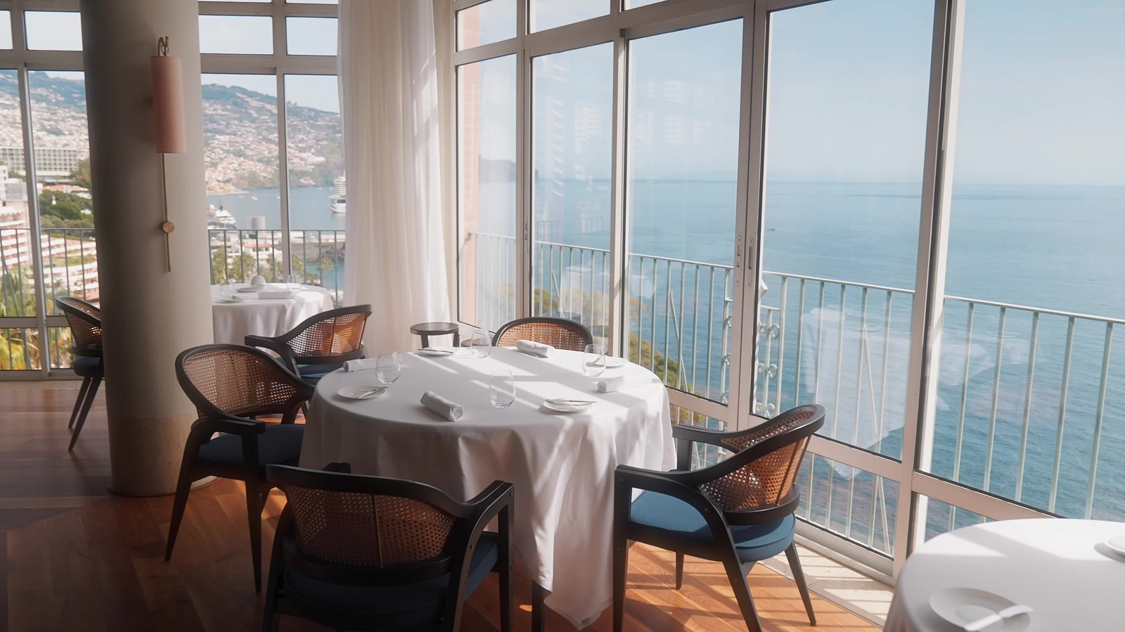 Reid's Palace, A Belmond Hotel, Madeira, at the table