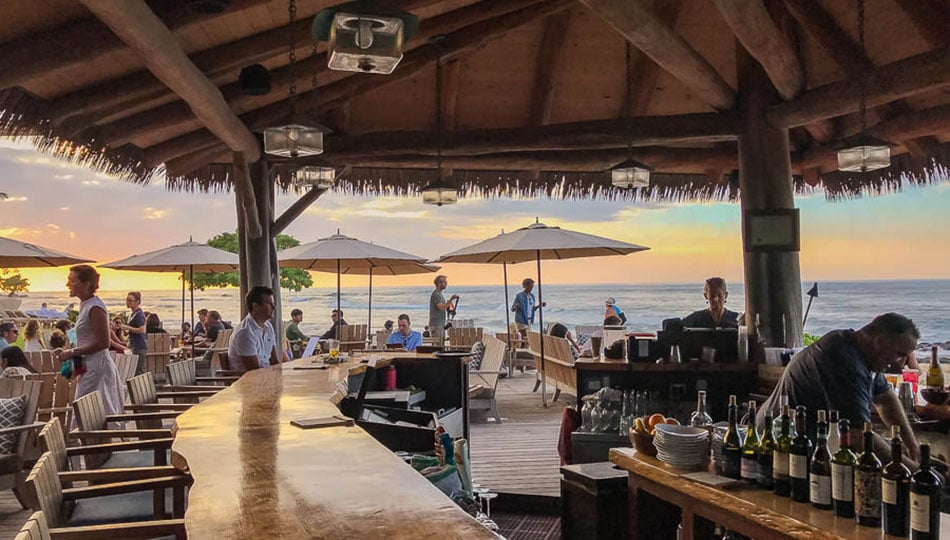 Four Seasons Resort Hualalai, at the table