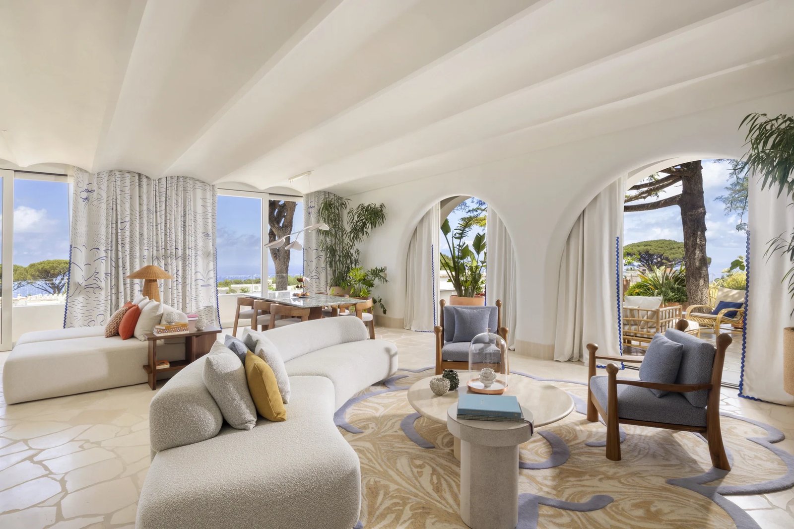 Jumeirah Capri Palace, rooms