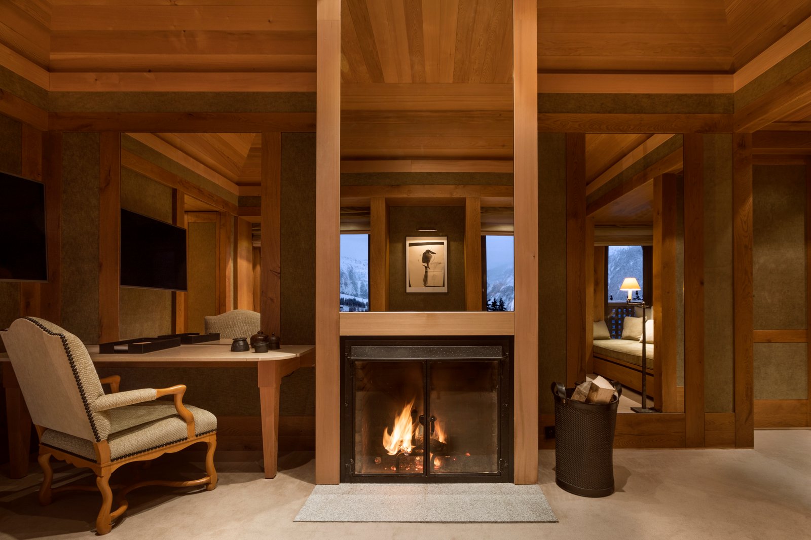 Aman Le Mélézin, rooms