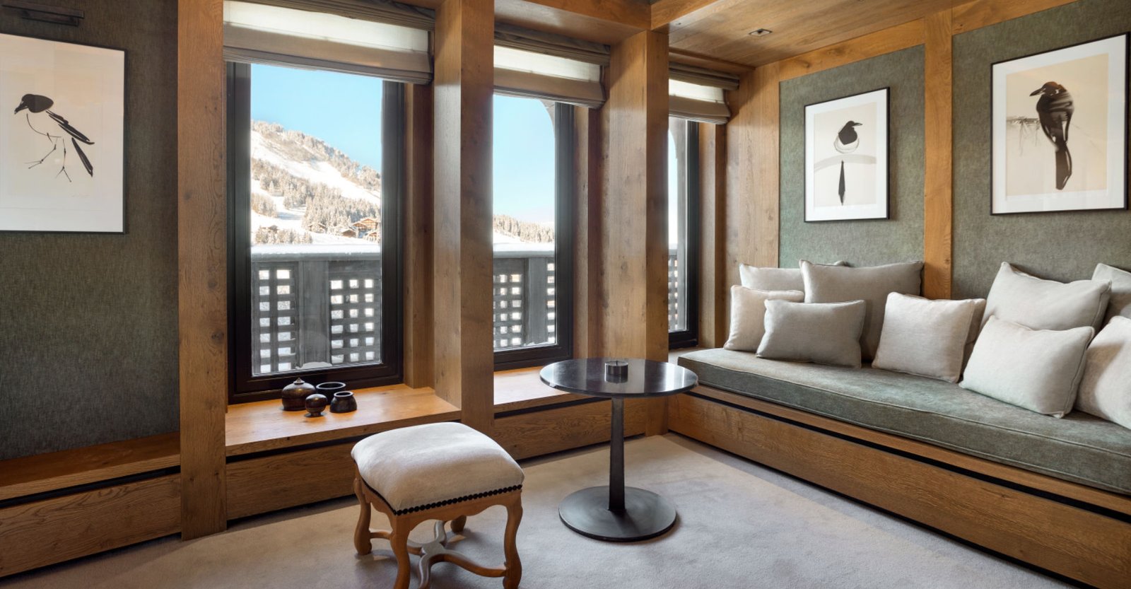 Aman Le Mélézin, rooms