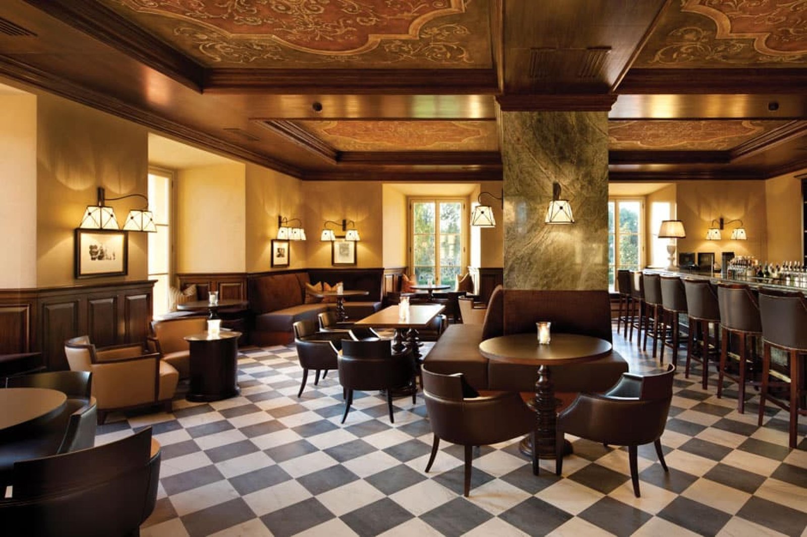 Castello di Casole, A Belmond Hotel, Tuscany, at the table
