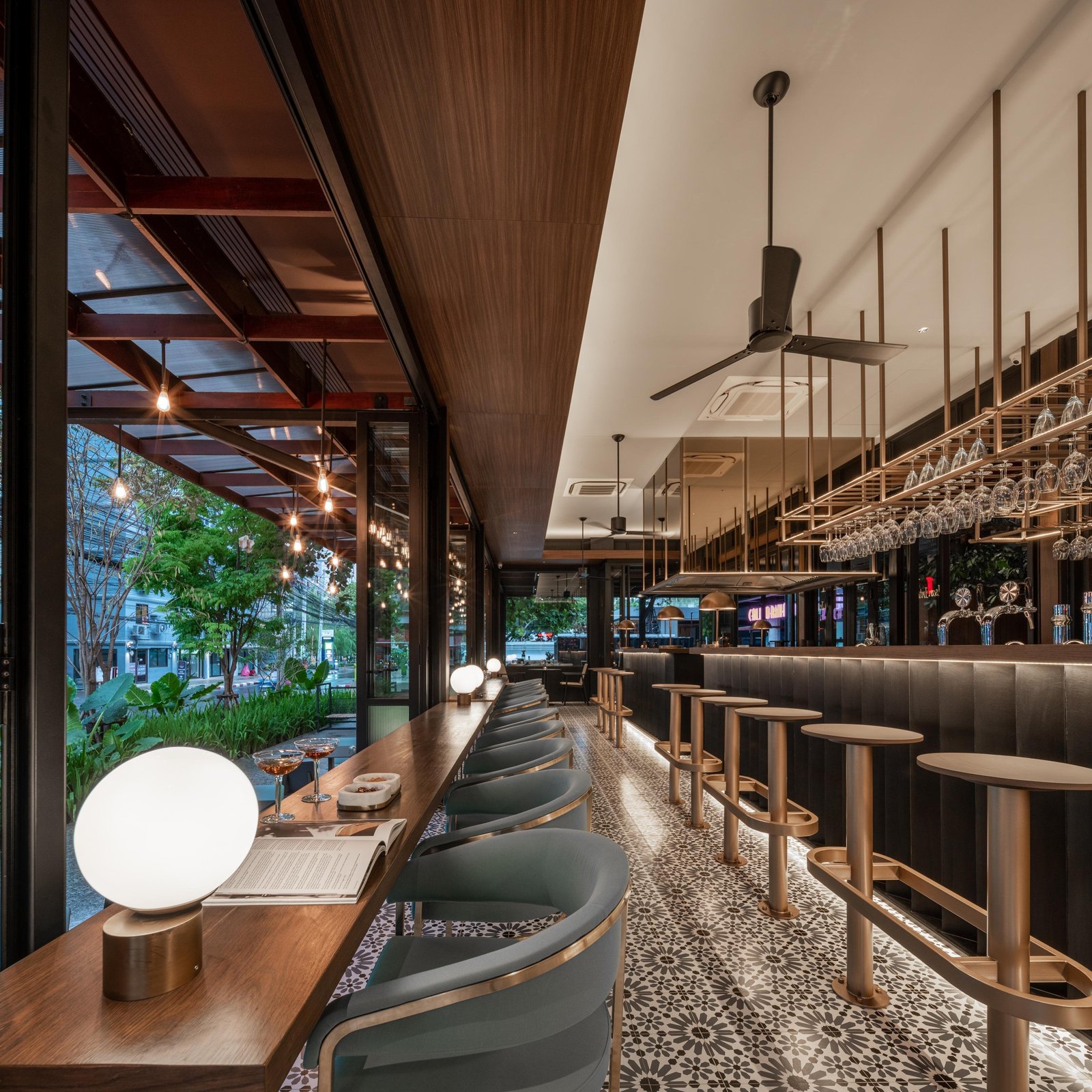 Maison Hotel Bangkok, at the table