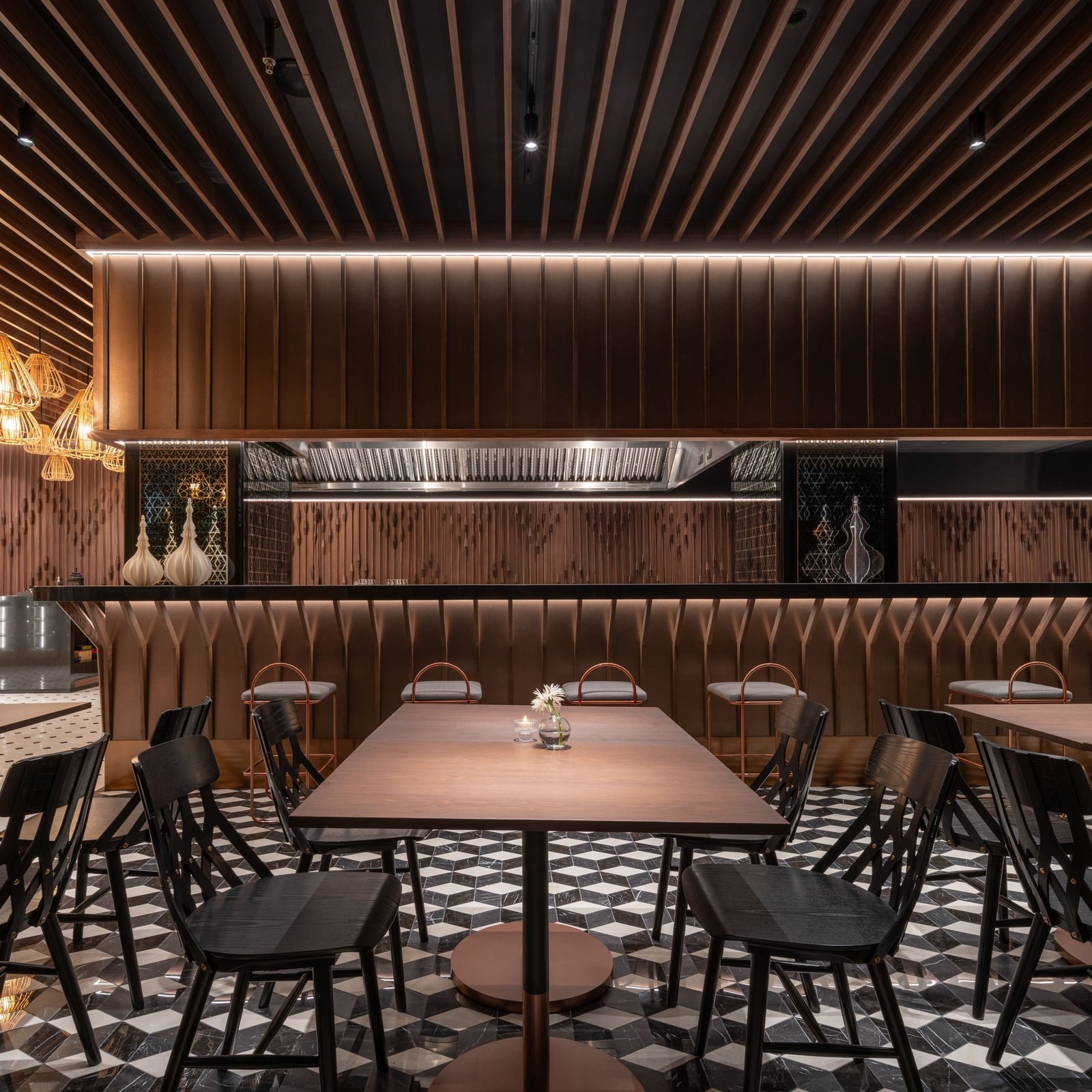 Maison Hotel Bangkok, at the table