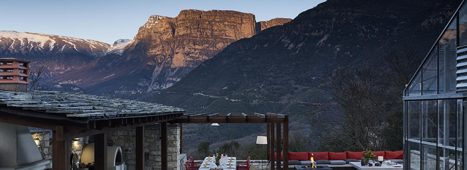 Aristi Mountain Resort Hotel, at the table