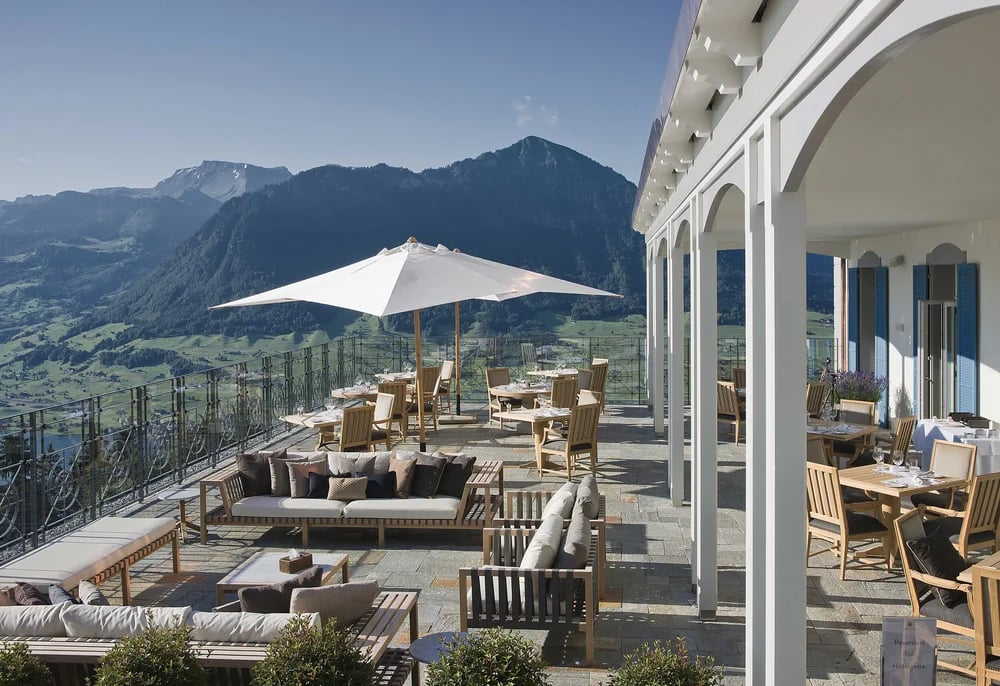 Hotel Villa Honegg, restaurant villa honegg & sun terrace