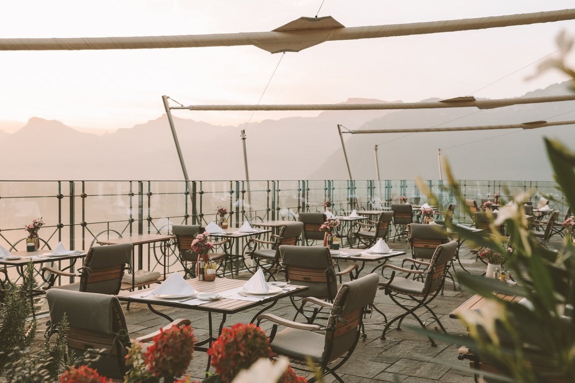 Hotel Villa Honegg, restaurant villa honegg & sun terrace