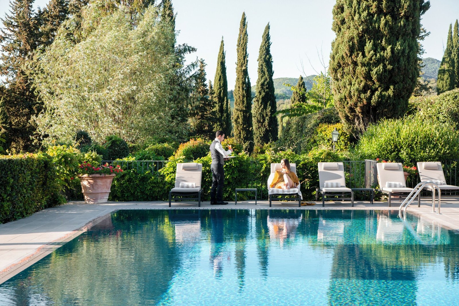 Borgo San Felice Resort Relais & Chateaux, the pool