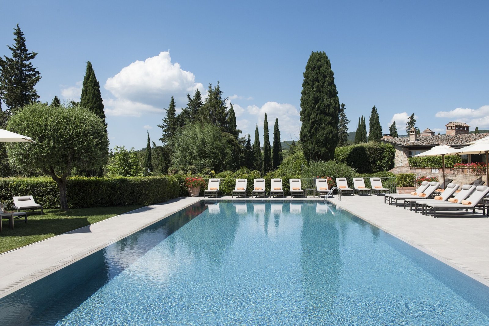 Borgo San Felice Resort Relais & Chateaux, the pool