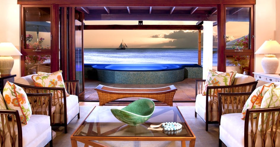 Jumby Bay Island, rooms
