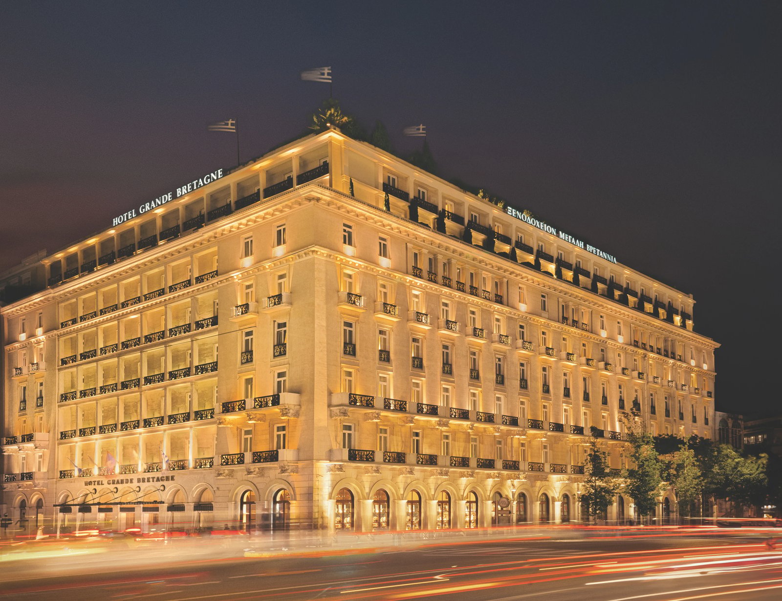 Hotel Grande Bretagne, backstory