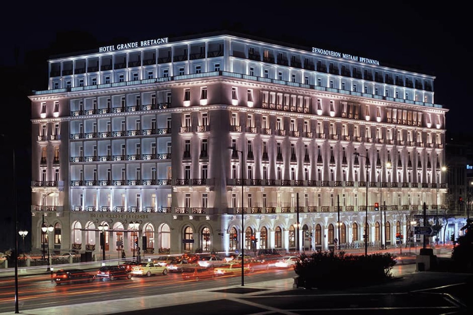 Hotel Grande Bretagne, backstory