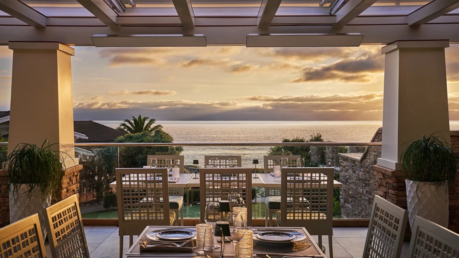 Montage Laguna Beach, at the table