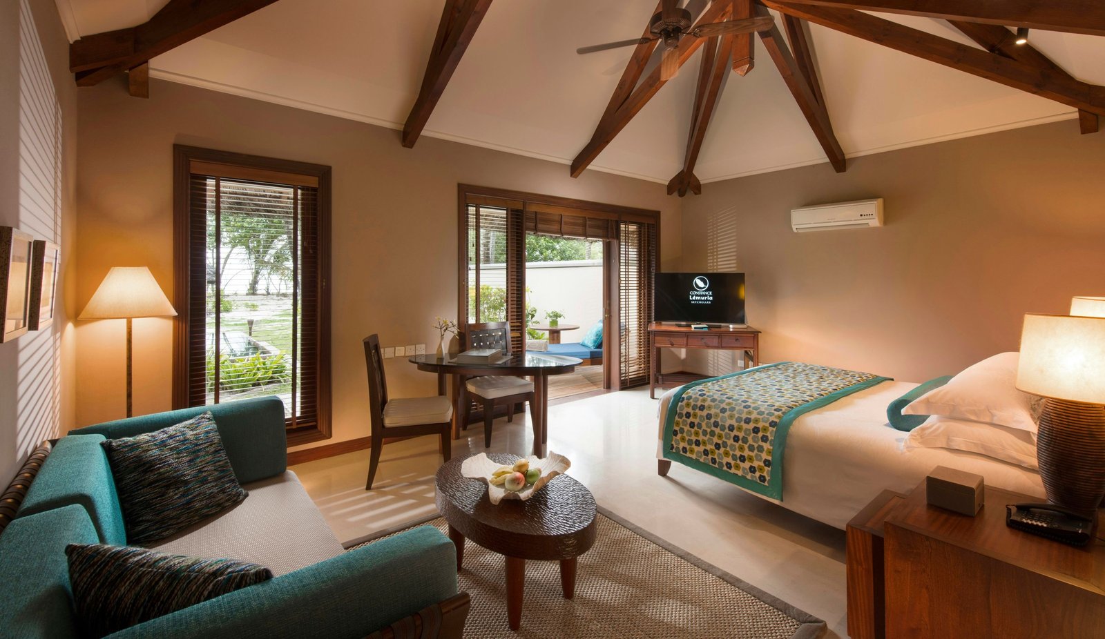 Constance Lemuria Praslin Seychelles, rooms