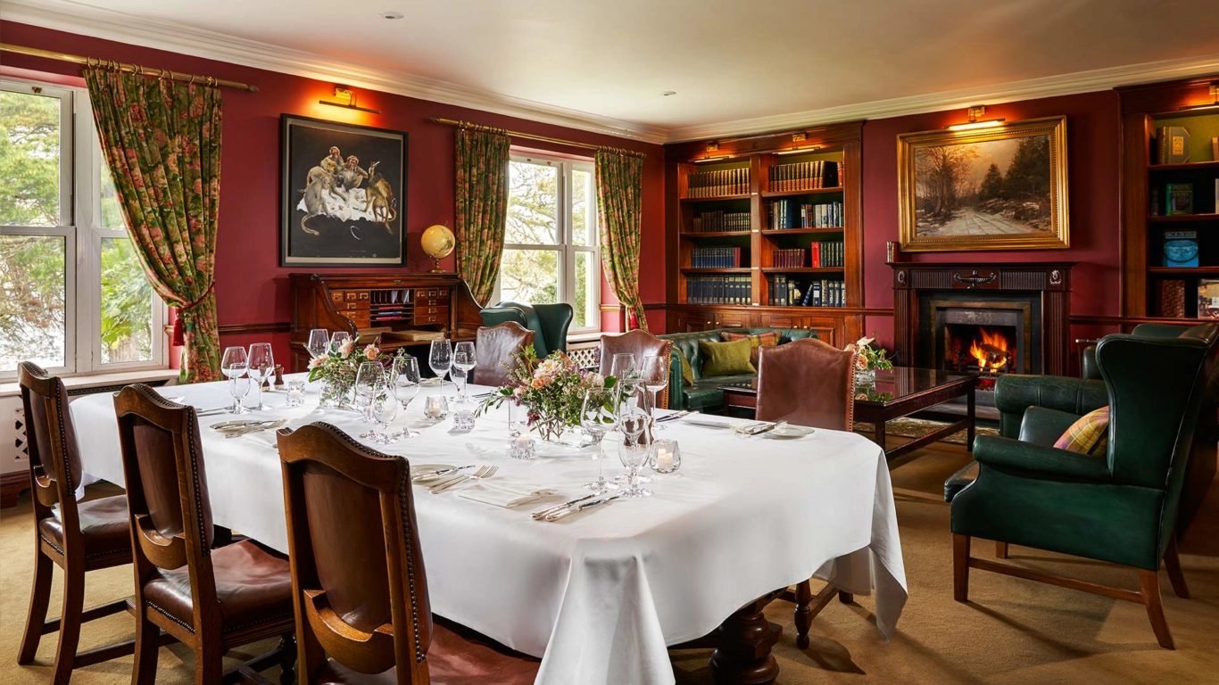 Sheen Falls Lodge, eat & drink