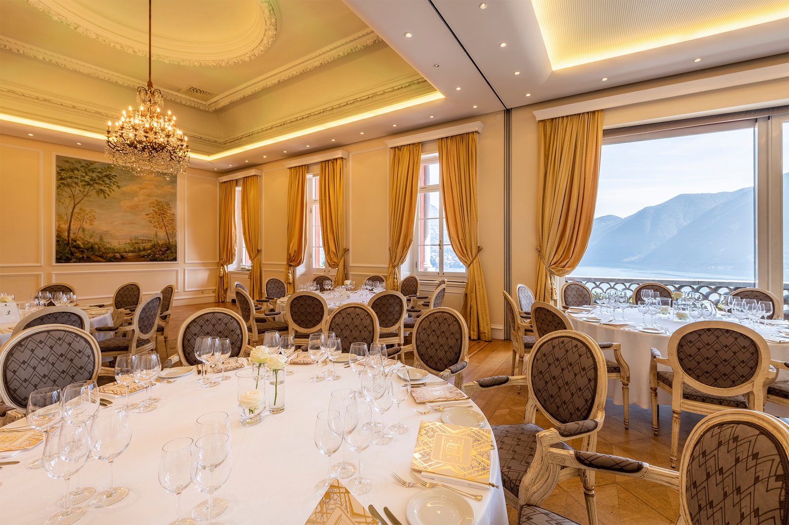 Villa Principe Leopoldo, ristorante la luce