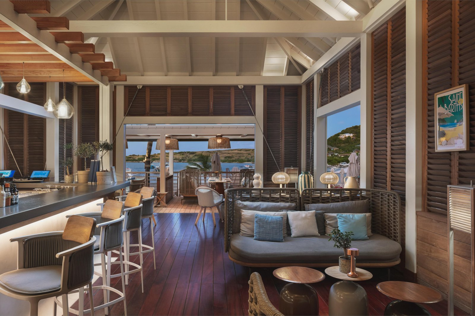 Le Barthélemy Hotel & Spa, eat & drink