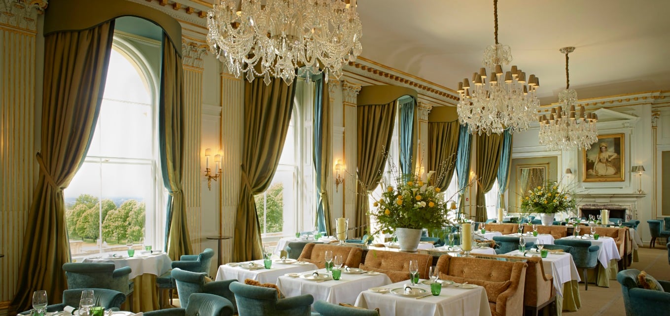 Cliveden House, at the table