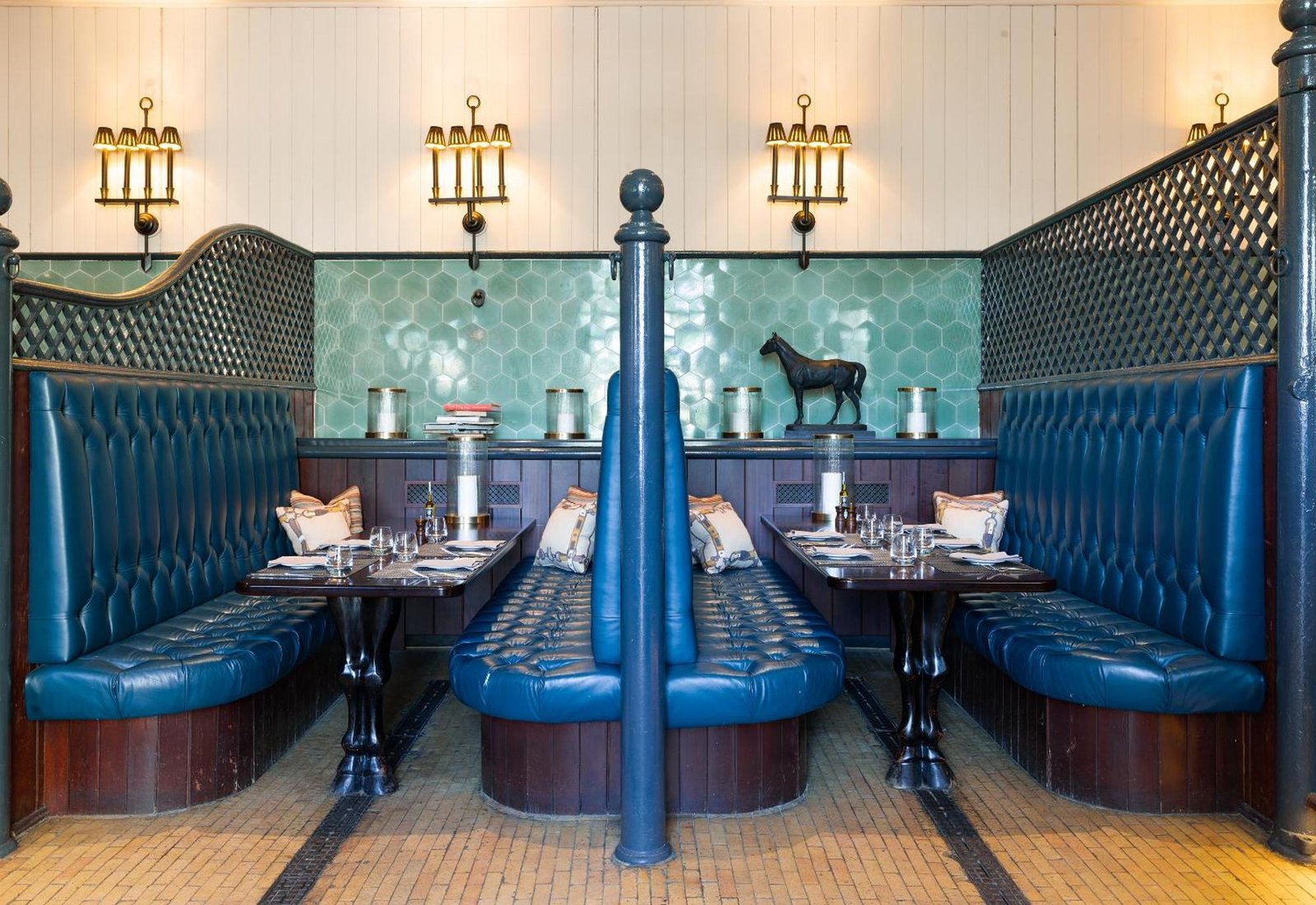 Cliveden House, at the table
