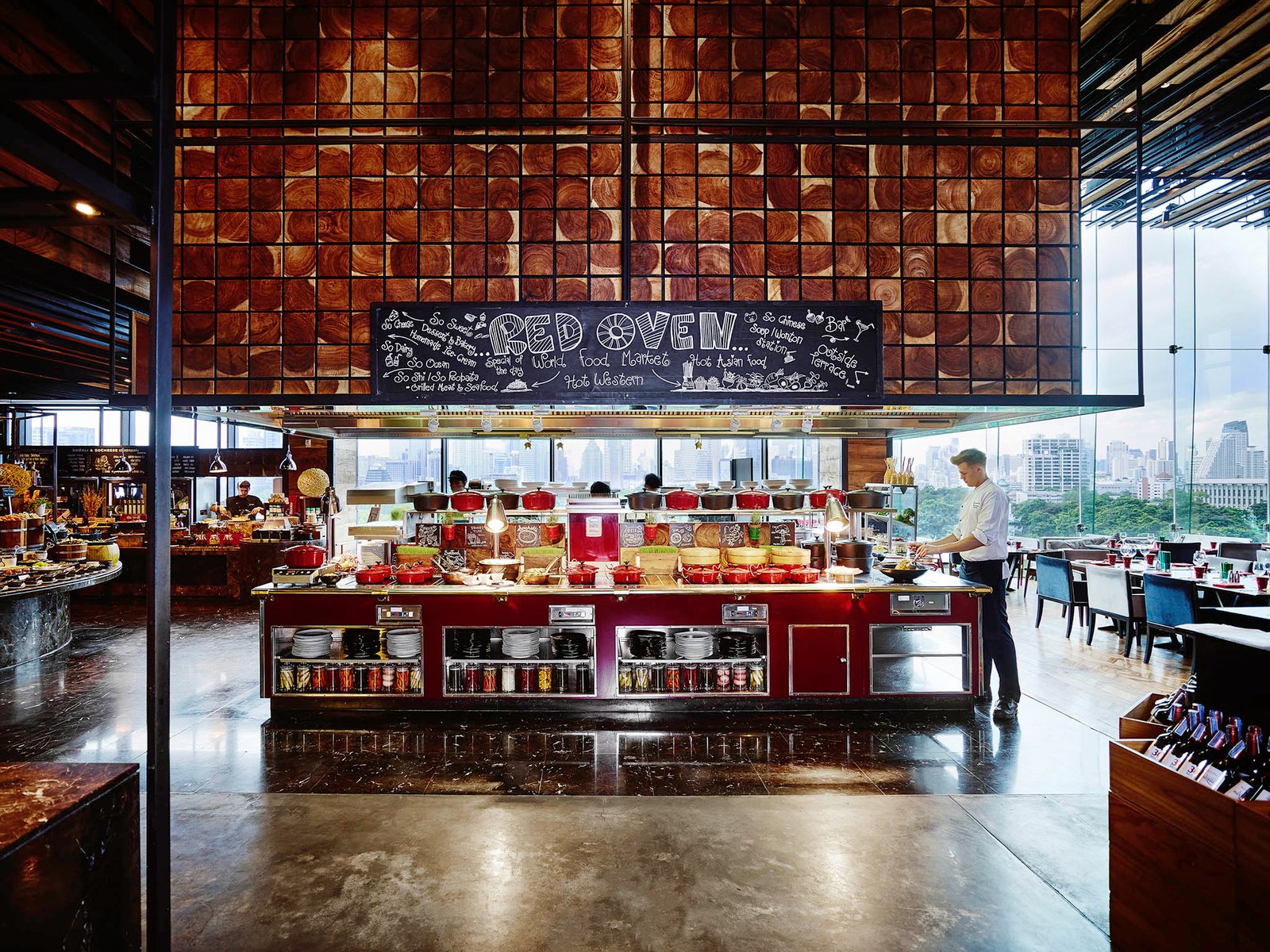 SO/ Bangkok, red oven