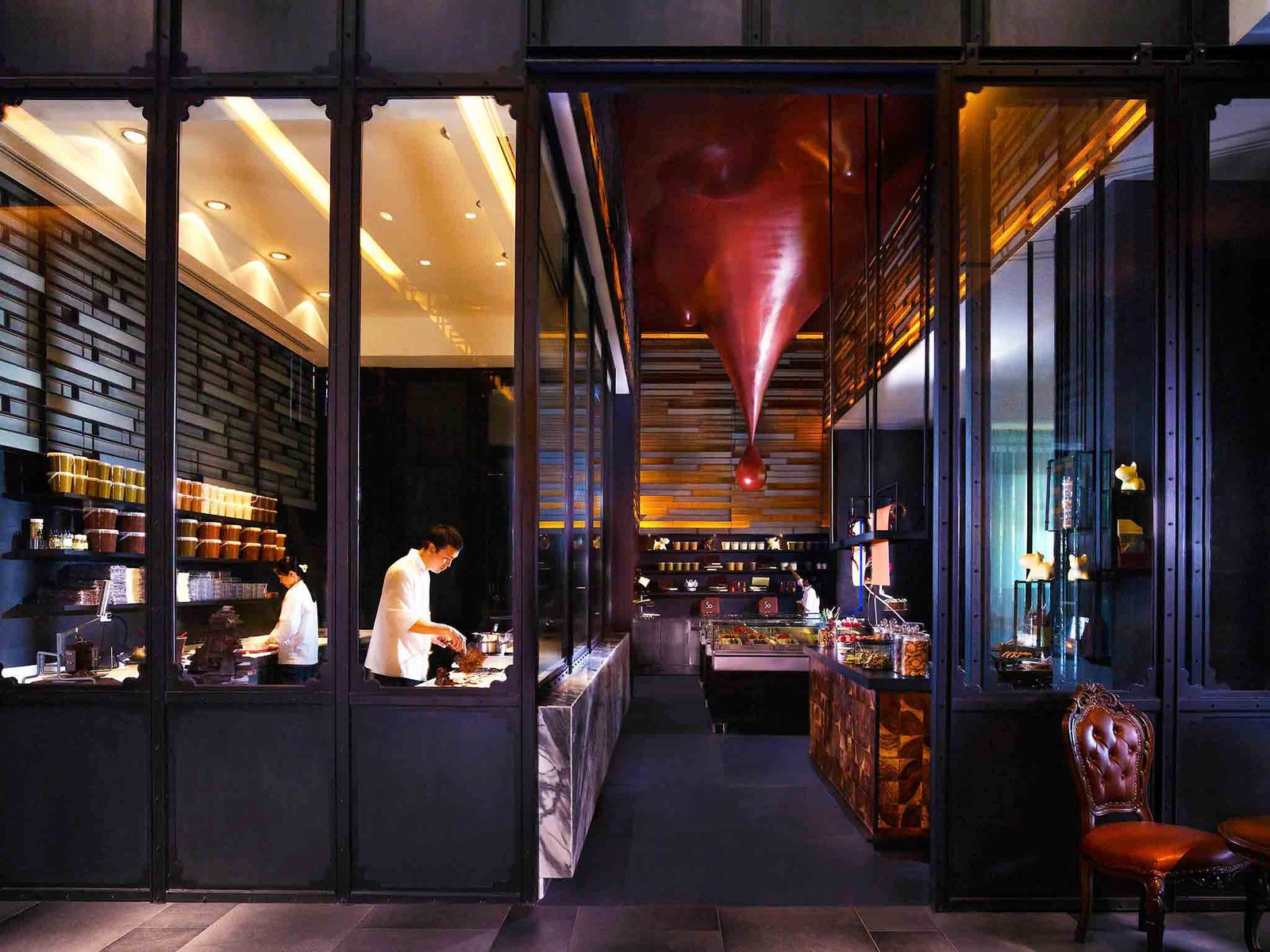 SO/ Bangkok, at the table