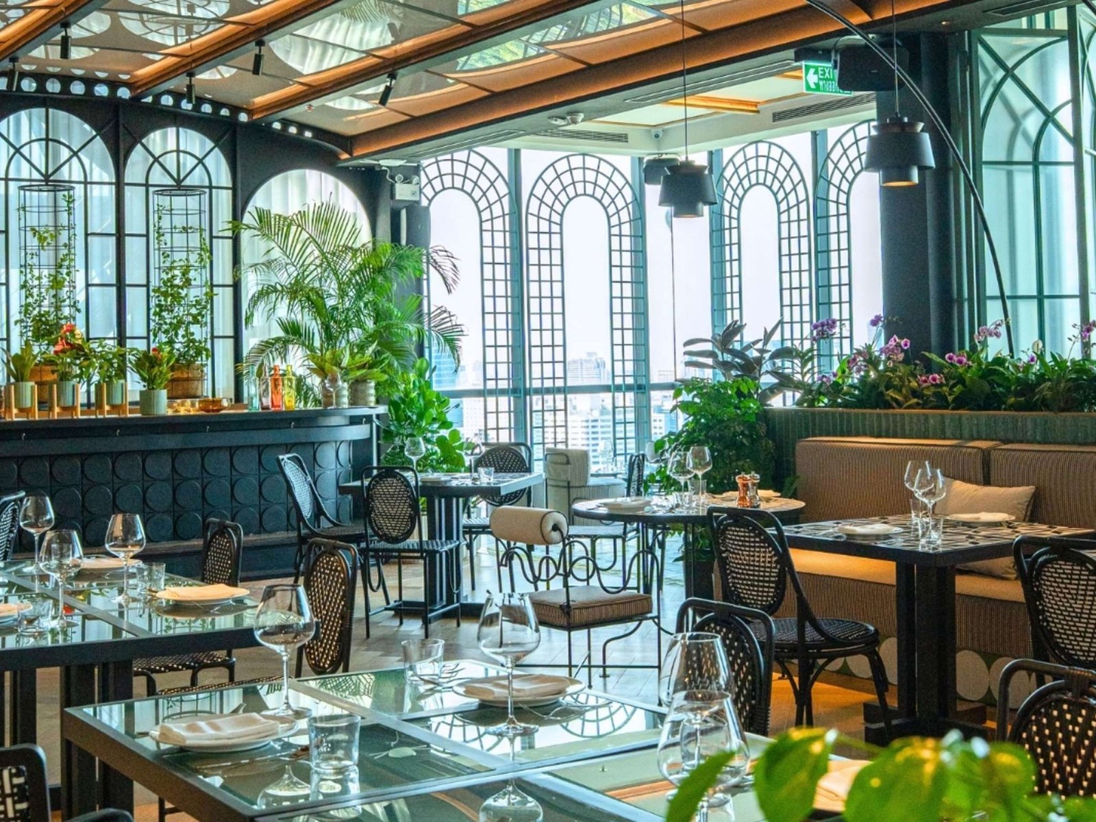 SO/ Bangkok, at the table