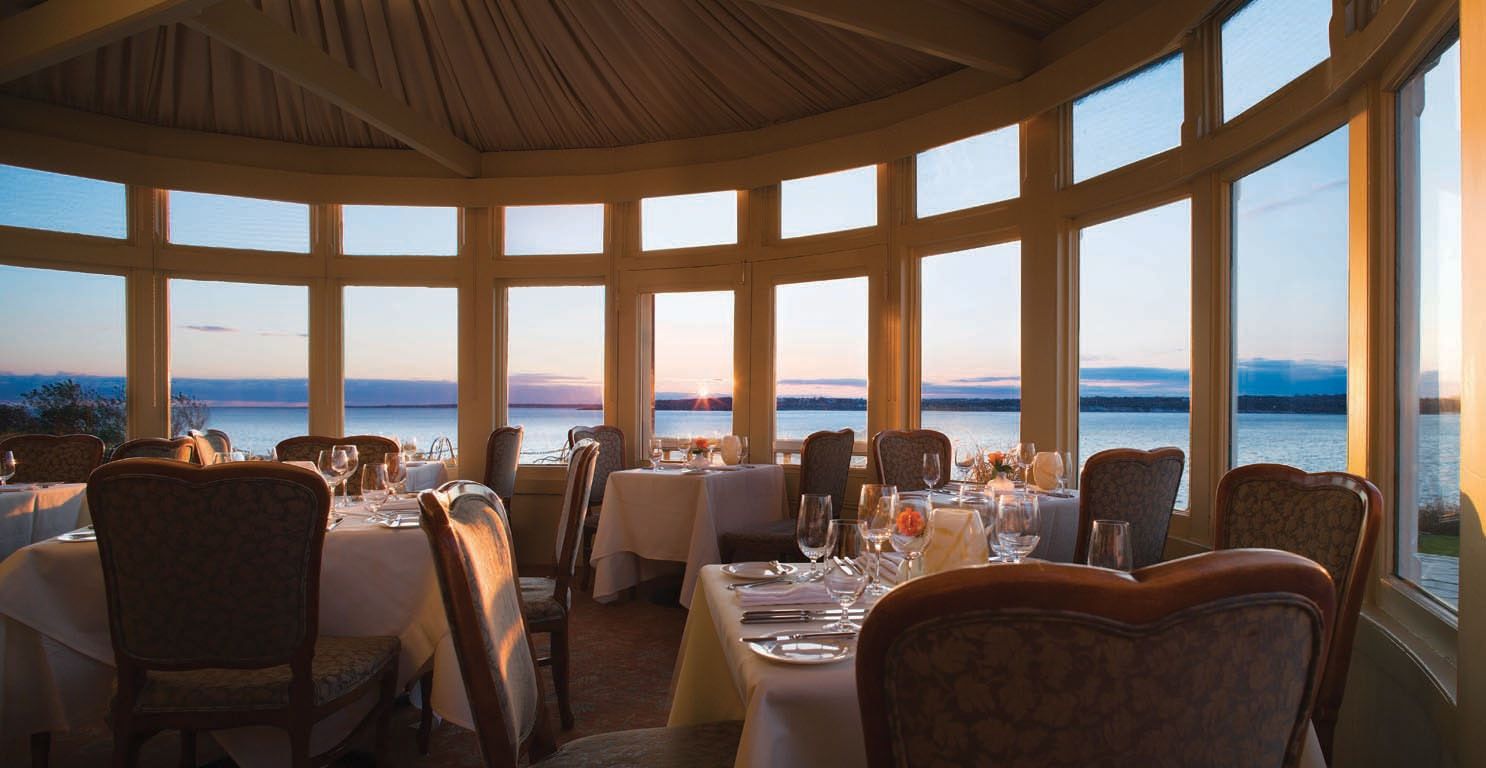 Castle Hill Inn, eat & drink