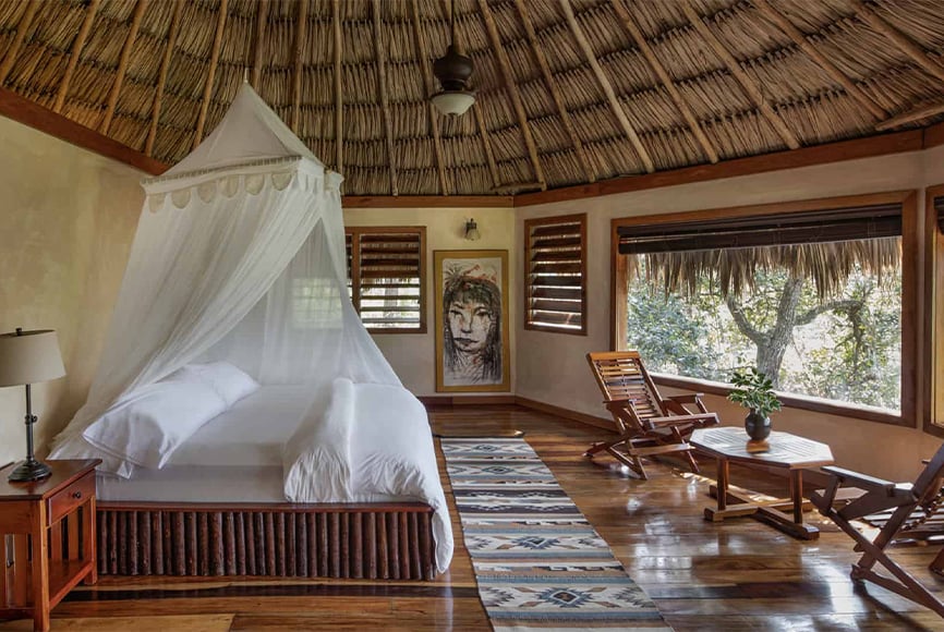 Gaia Riverlodge, rooms