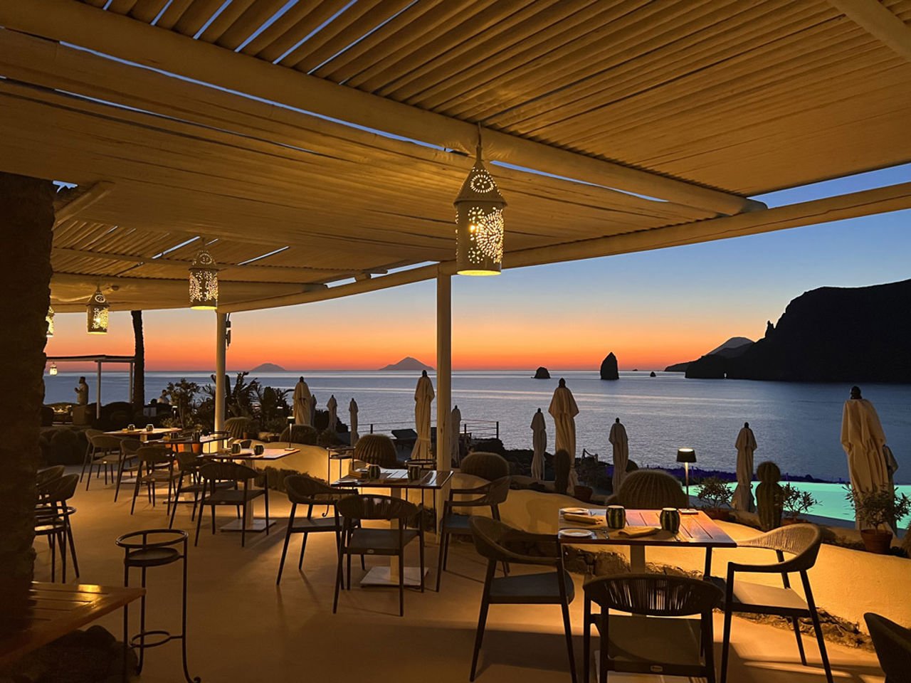 Therasia Resort, i grusoni