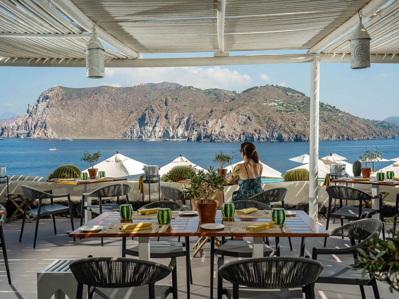 Therasia Resort, i grusoni
