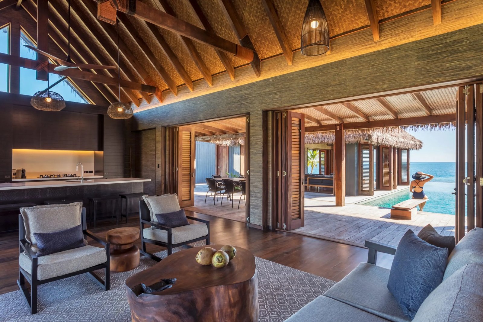 Six Senses Fiji, rooms