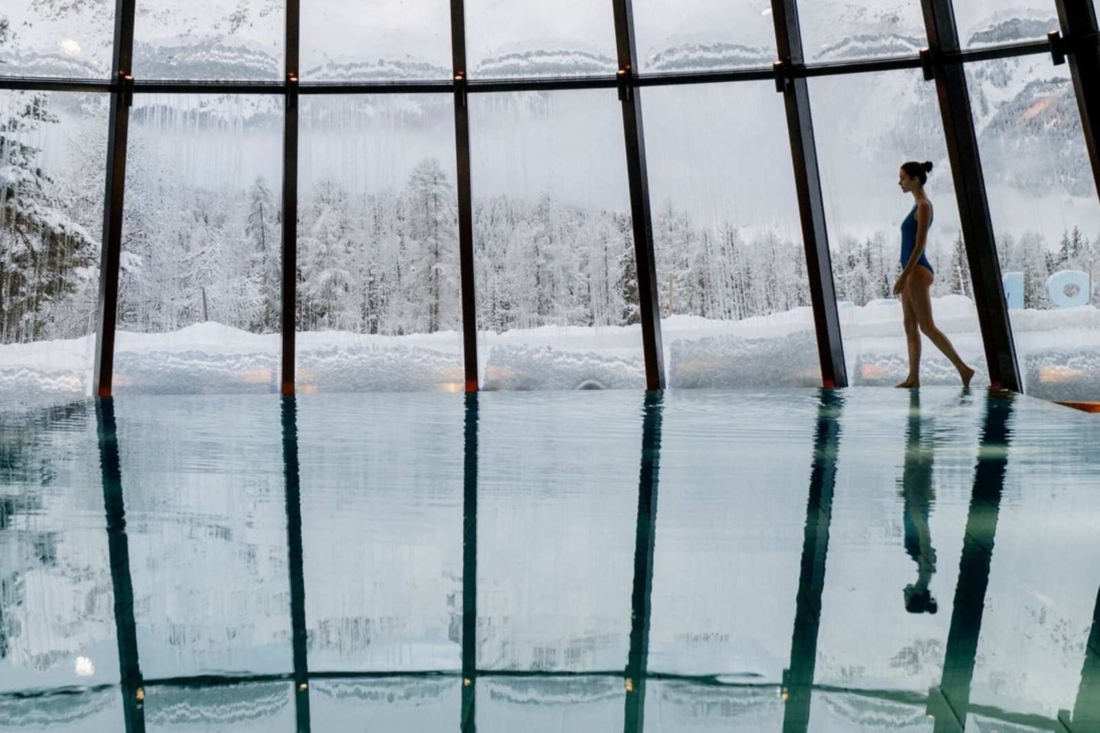 Grand Hotel Kronenhof Pontresina, wellness