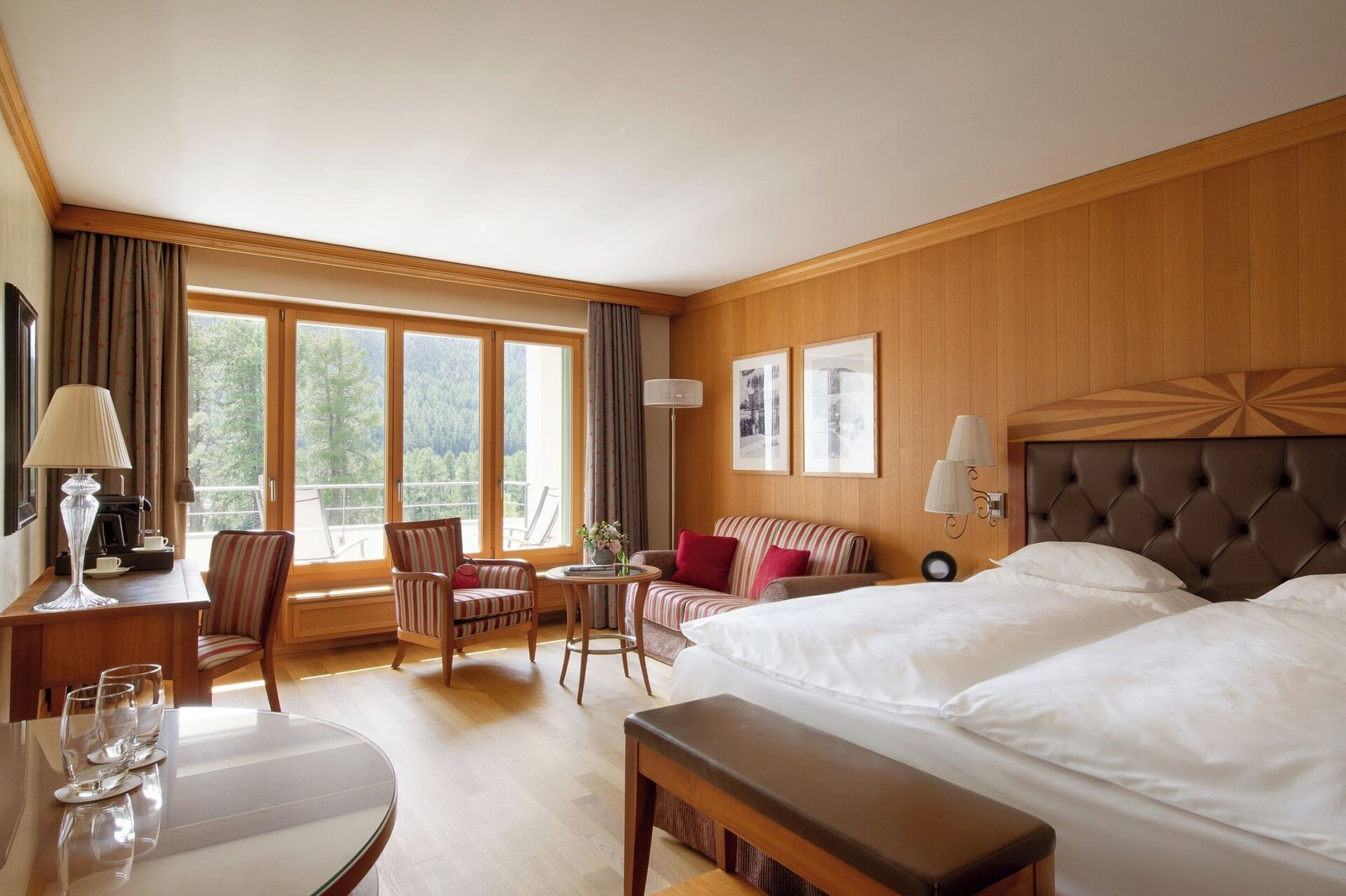 Grand Hotel Kronenhof Pontresina, rooms