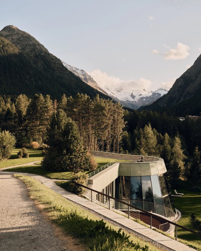 Grand Hotel Kronenhof Pontresina, wellness