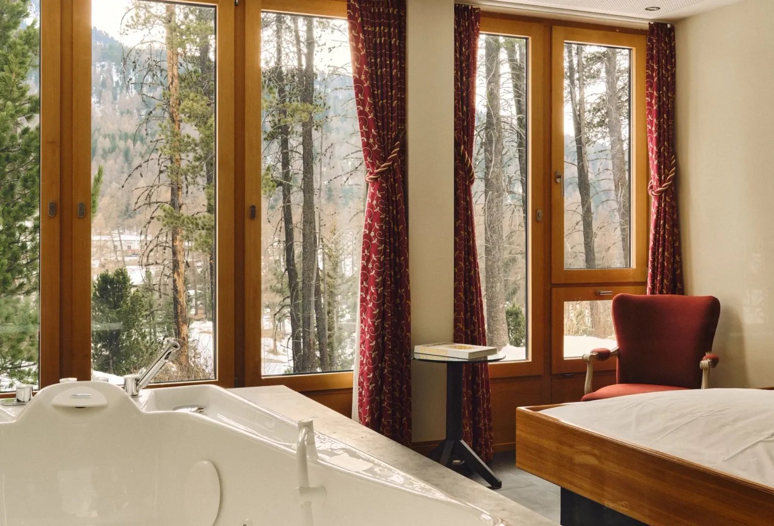 Grand Hotel Kronenhof Pontresina, wellness