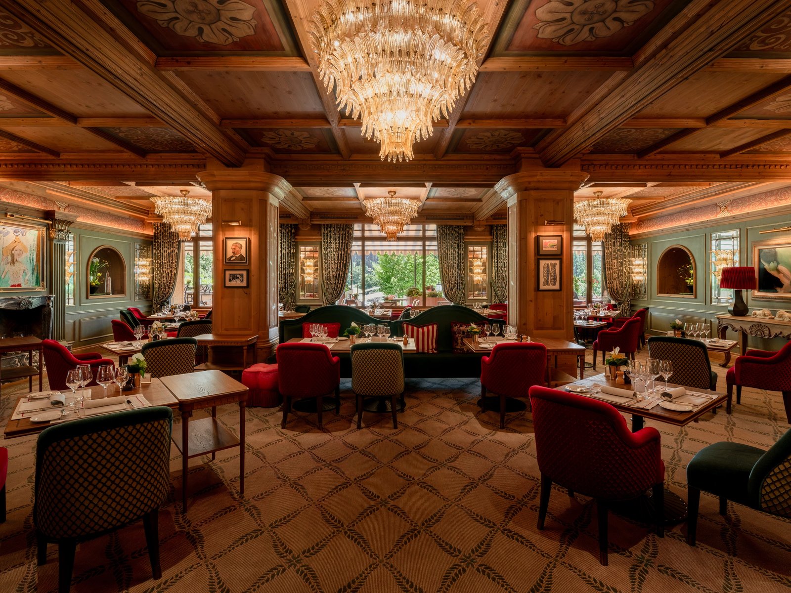 Gstaad Palace, eat & drink