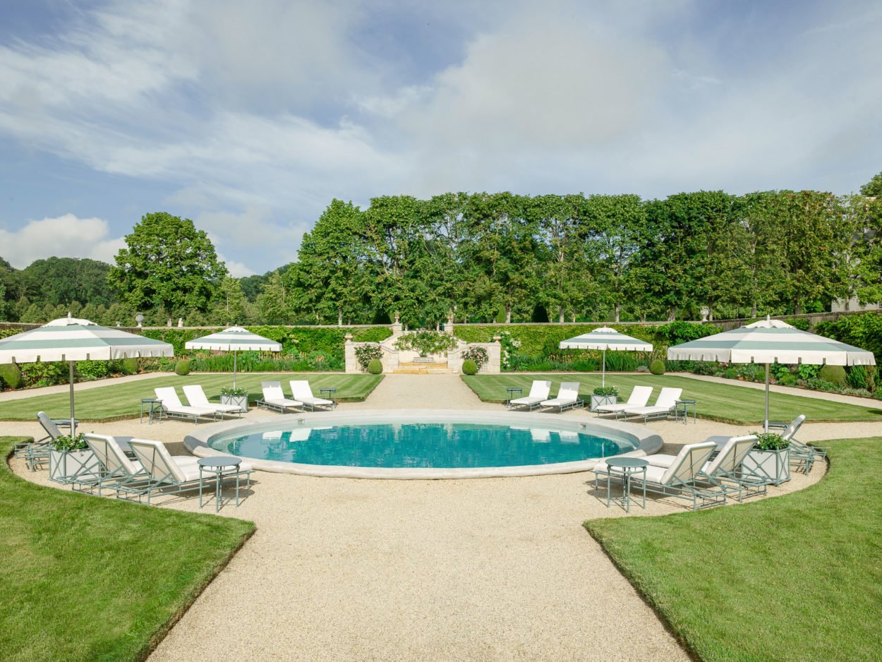 Hotel Château du Grand-Lucé, the pool
