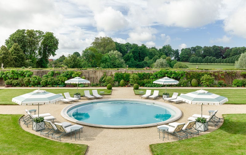 Hotel Château du Grand-Lucé, the pool