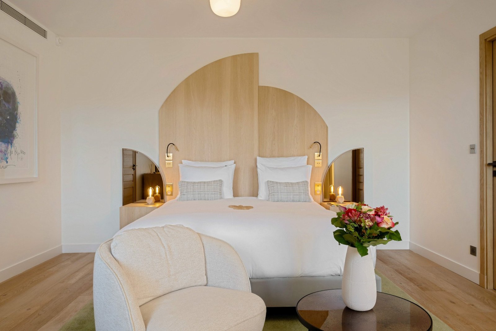 Château de laGaude, rooms