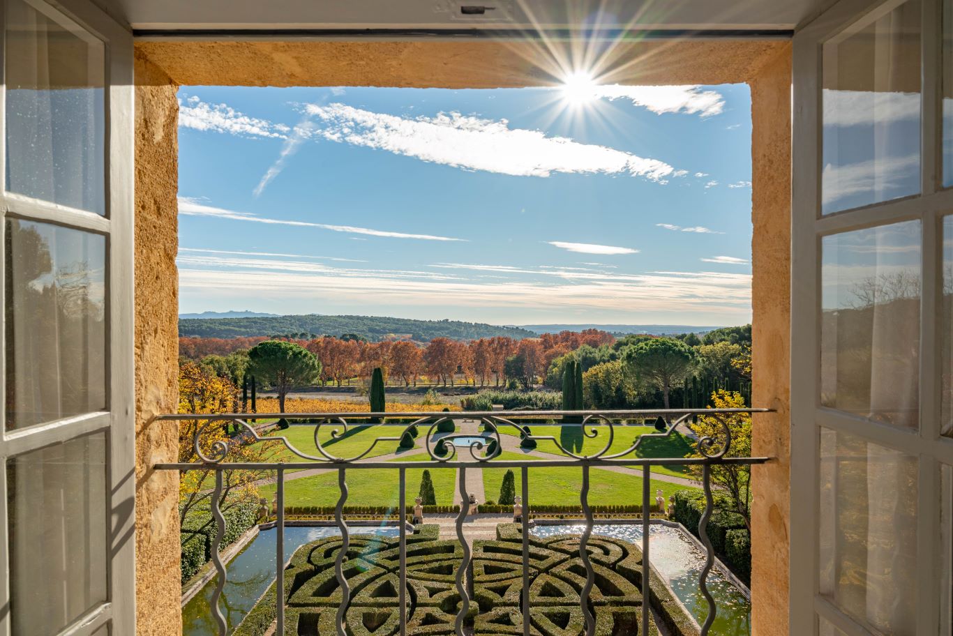 Château de laGaude, rooms