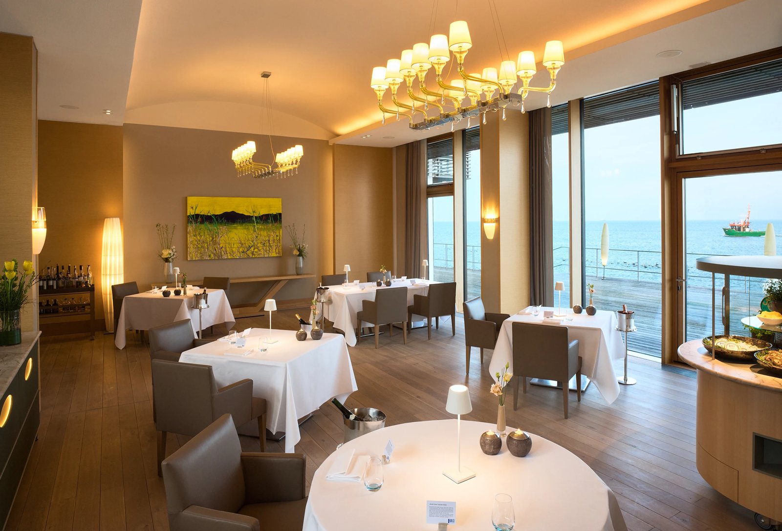 BUDERSAND Hotel - Golf & Spa - Sylt, restaurant kai3
