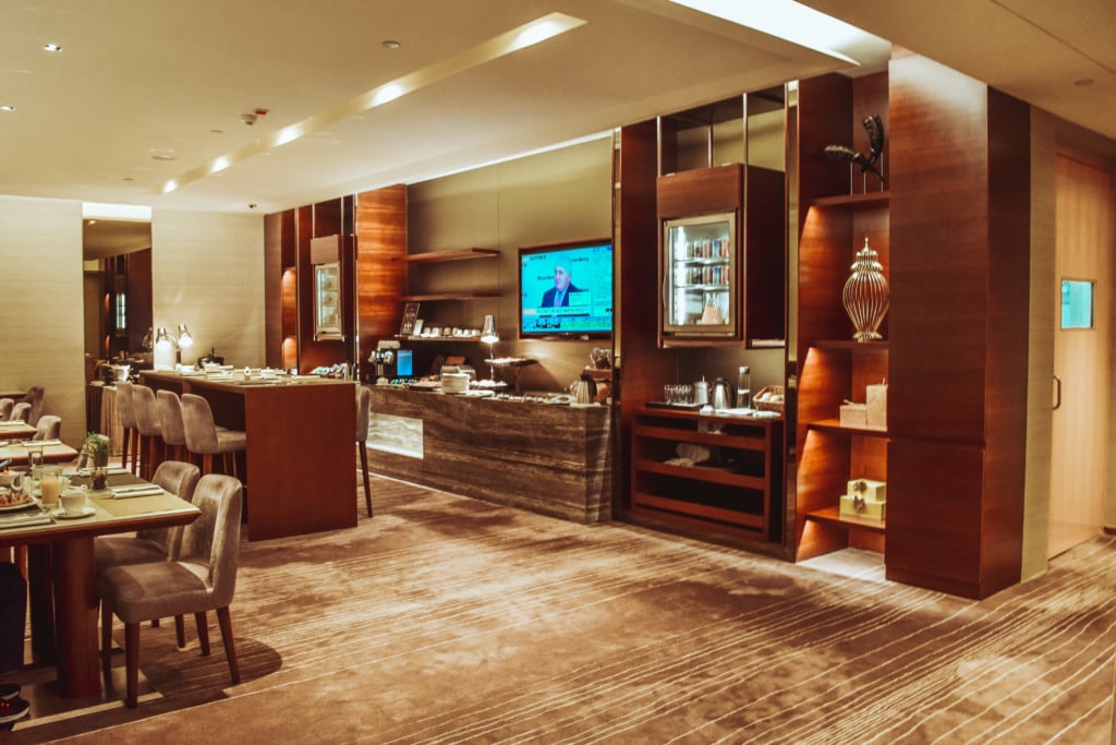 The Olympian Hong Kong, the residence lounge