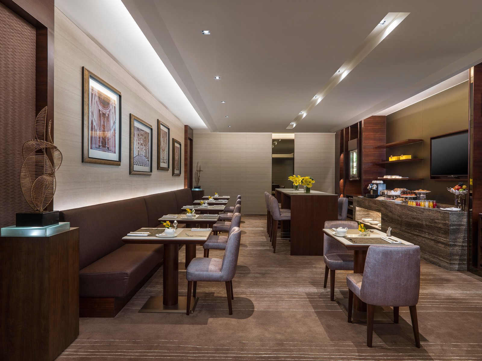 The Olympian Hong Kong, the residence lounge