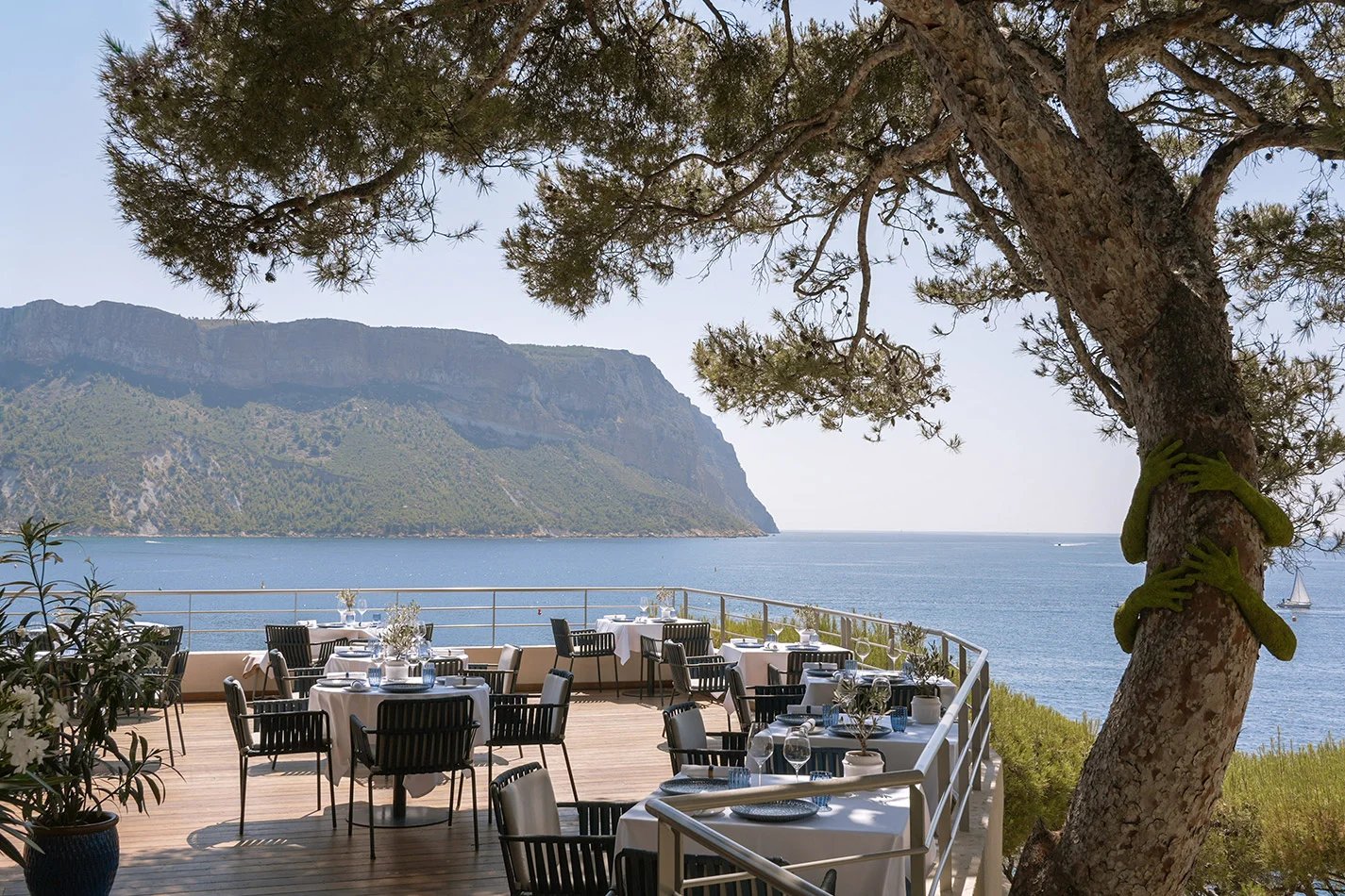 Hôtel Les Roches Blanches, at the table