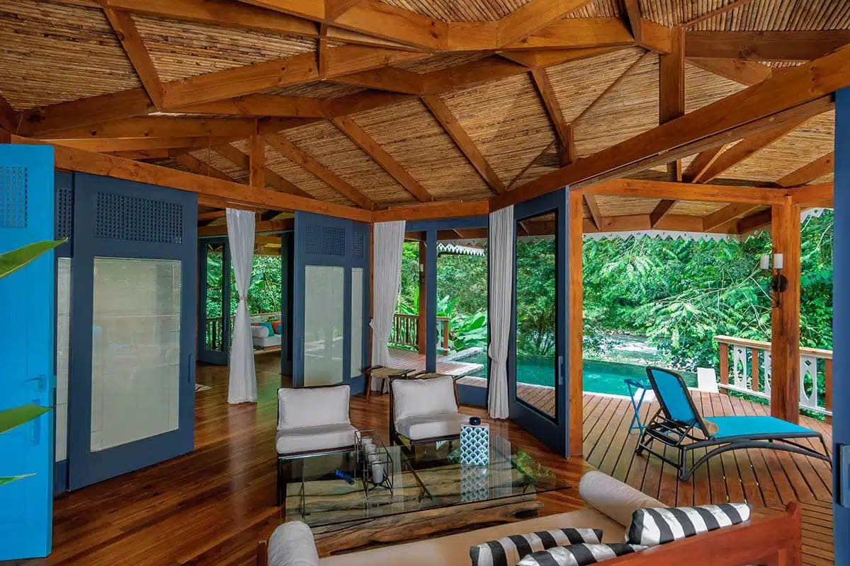 Pacuare Lodge, rooms