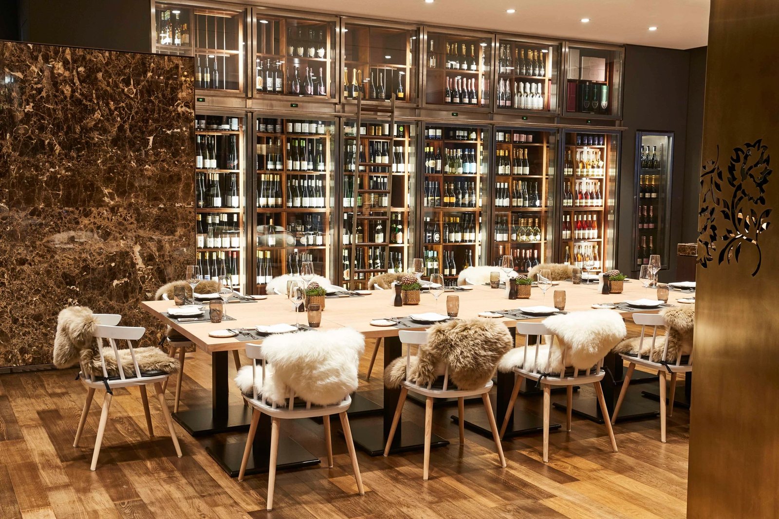 Kempinski Hotel Berchtesgaden, at the table