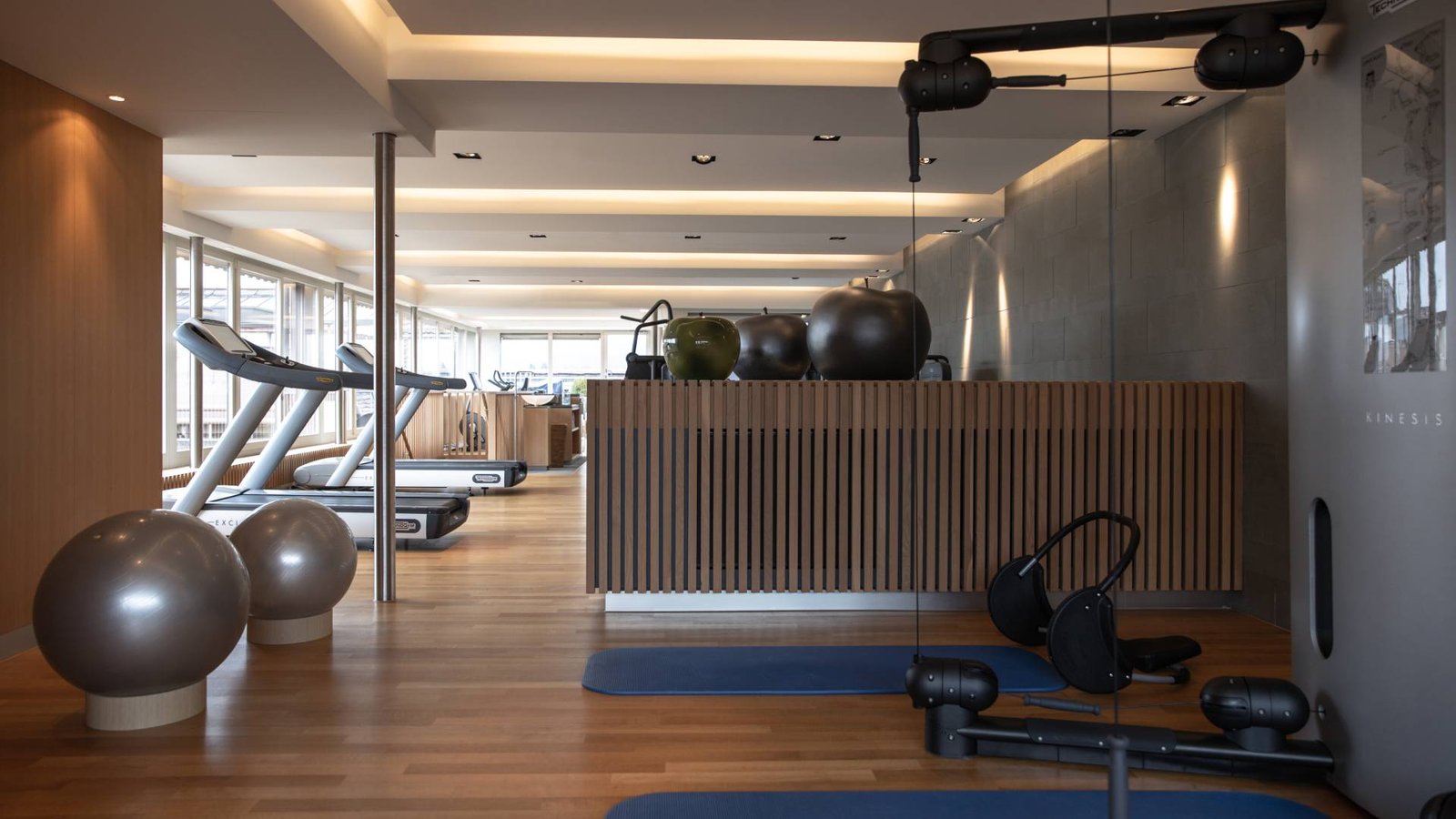 Bellevue Palace Bern, the gym