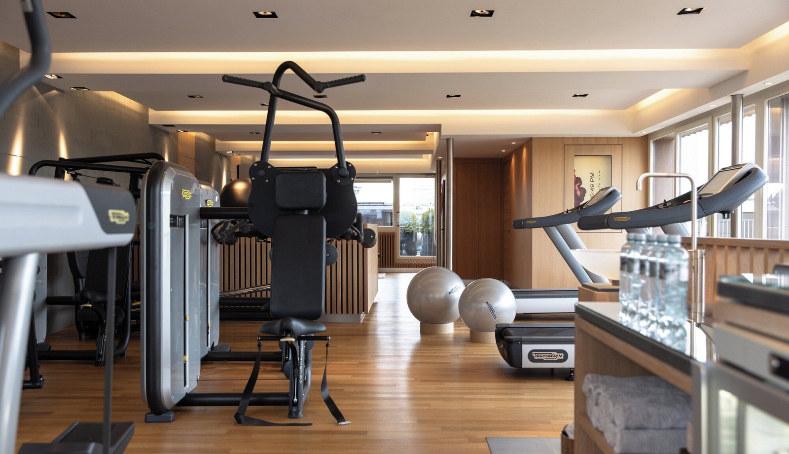 Bellevue Palace Bern, the gym