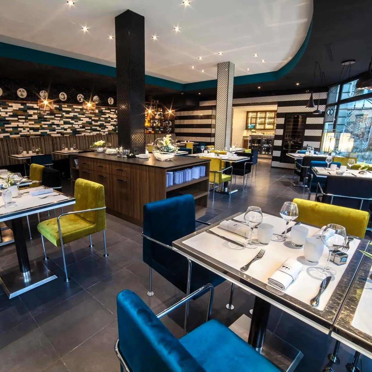 Domaine de Beaulieu, la brasserie – côté jardin